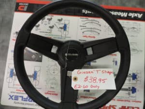 Giazza Marine Grade Steering Wheel for Ez-go or Precedent Only