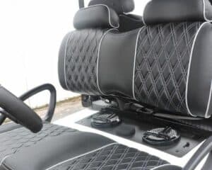 Custom Built Golf Cart - Diamond Series - Interior Detail