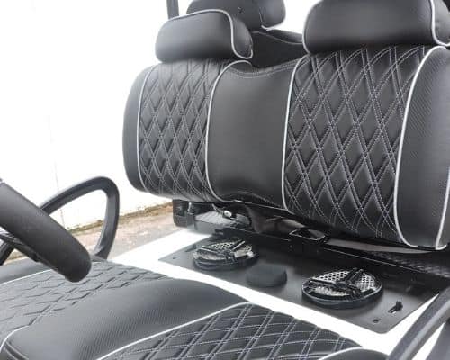 Custom Built Golf Cart - Diamond Series - Interior Detail