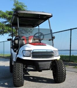 Club Car Precedent with Alpha Body and Hood Scoop (2)