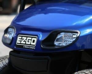 EZ-GO with Midnight Blue Painted Body (Grill)